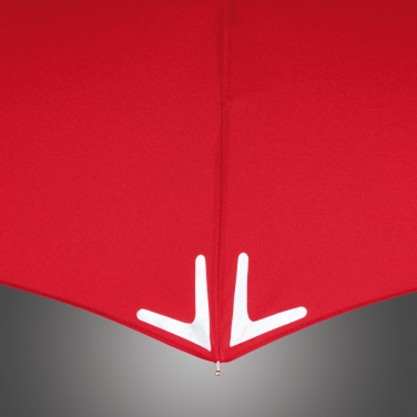 Logotrade liikelahjat mainoslahjat tuotekuva: Helkuräärisega Safebrella® LED minivihmavari 5171, punane