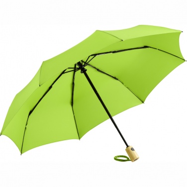 Logo trade mainoslahja ja liikelahja tuotekuva: AOC mini vihmavari ÖkoBrella 5429, roheline