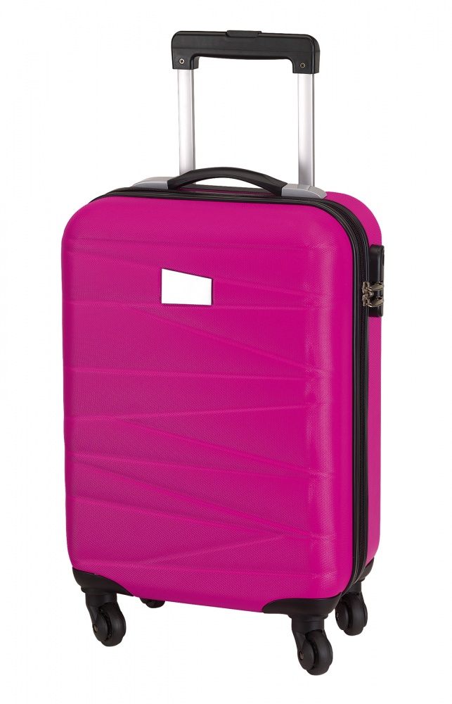 Logo trade mainoslahjat tuotekuva: Käsipagasi mõõdus reisikohver Padua, roosa