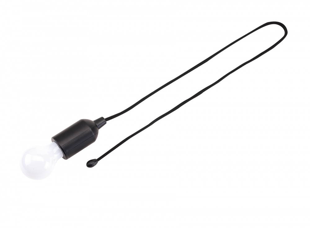 Logotrade mainostuote tuotekuva: LED lamp Tieback, must/valge