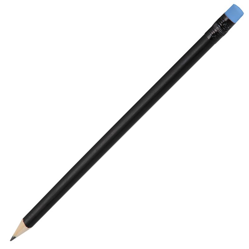 Logotrade liikelahjat kuva: Puidust pliiats must/sinine