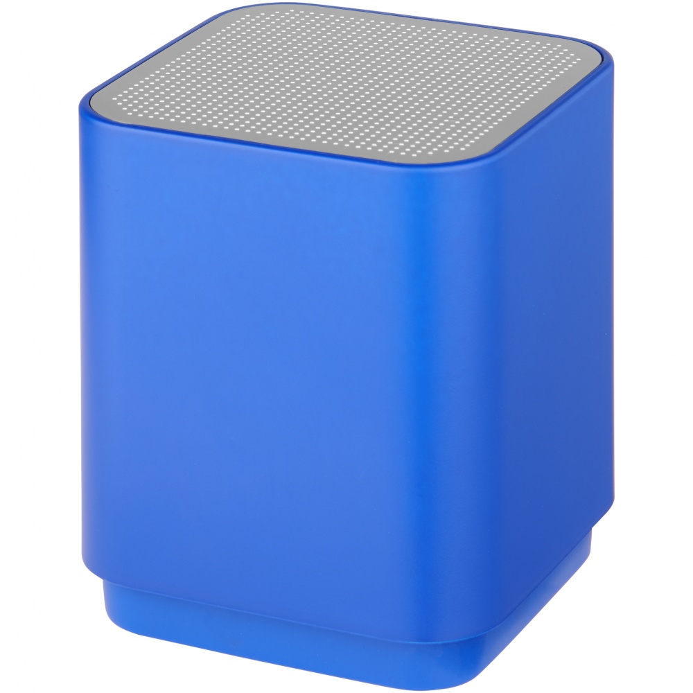 Logotrade mainoslahja tuotekuva: Beam Bluetooth® -kaiutin, valaistu, royal sininen