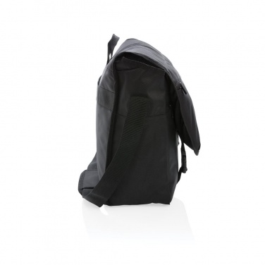 Logotrade liikelahjat kuva: Reklaamkingitus: Swiss Peak RFID 15" laptop messenger bag PVC free, black