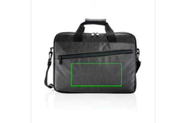 Logo trade liikelahja kuva: Firmakingitus: 900D laptop bag PVC free, black