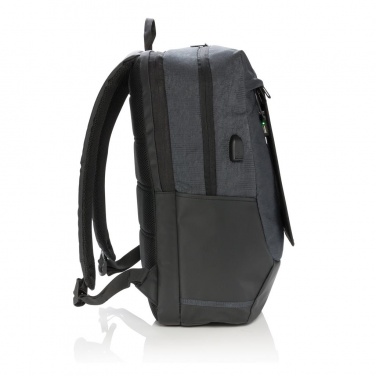 Logotrade liikelahja mainoslahja kuva: Firmakingitus: Swiss Peak eclipse solar backpack, black