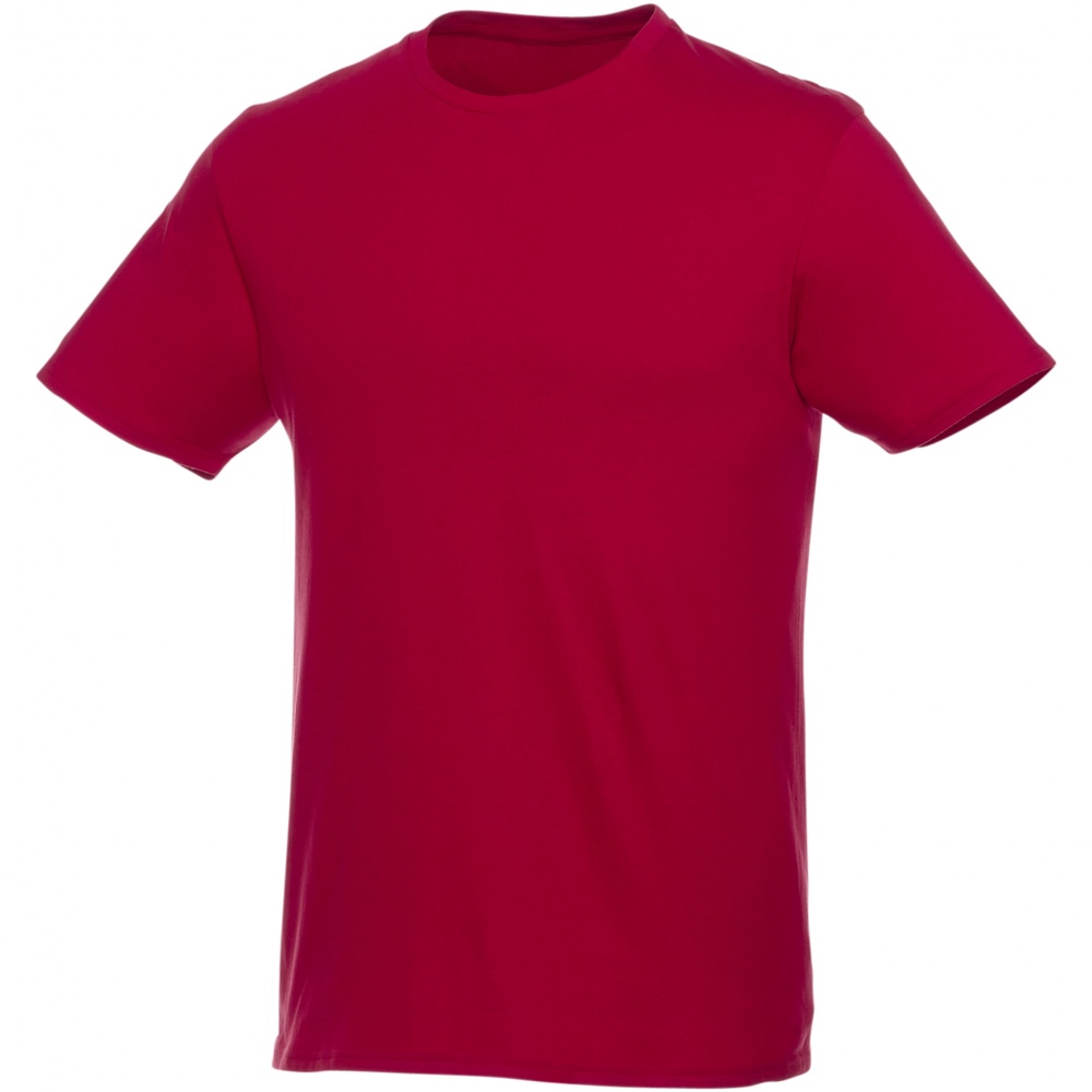 Logo trade mainoslahjat tuotekuva: Heros-t-paita, lyhyet hihat, unisex, punainen