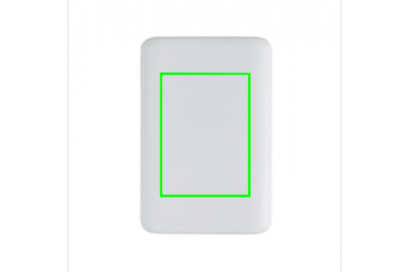 Logotrade mainoslahjat ja liikelahjat tuotekuva: Meene: 10.000 mAh pocket powerbank with triple input, white
