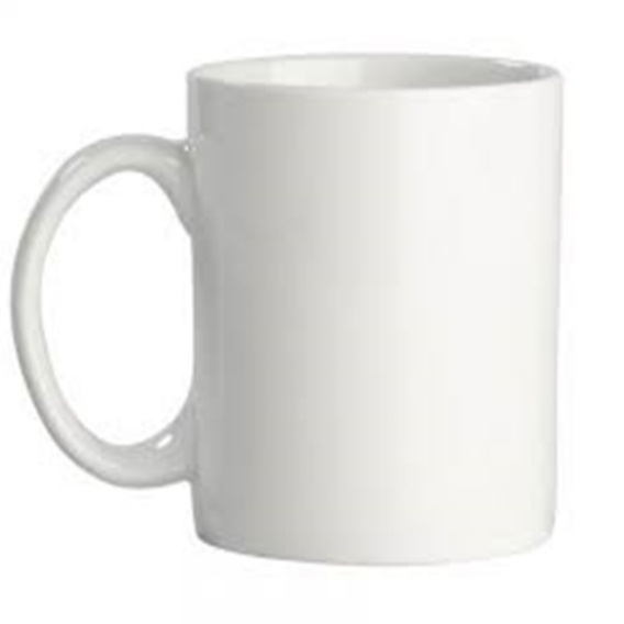 Logotrade mainoslahja tuotekuva: Magic Mug sublimation-muki, valkoinen