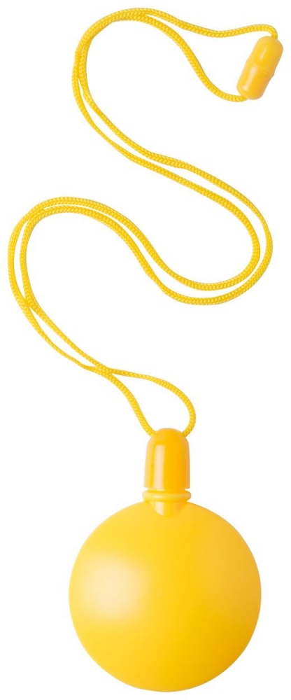 Logotrade mainoslahjat kuva: Ümmargune mullitaja, kollane