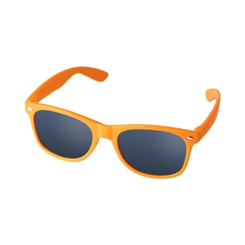 Logotrade liikelahja mainoslahja kuva: Sun Ray -aurinkolasit lapsille, oranssinpunainen