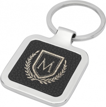 Logo trade liikelahjat tuotekuva: Piero-avaimenperä, suorakulmainen, musta