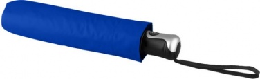 Logotrade liikelahja tuotekuva: 21.5" Alex 3-osainen automaattinen sateenvarjo, sininen