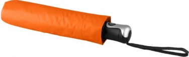 Logo trade mainoslahja ja liikelahja tuotekuva: 21.5" Alex 3-osainen automaattinen sateenvarjo, oranssi