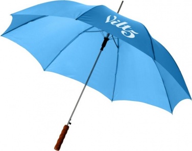 Logo trade mainoslahja ja liikelahja tuotekuva: 23" Lisa automaattinen sateenvarjo, vaaleansininen