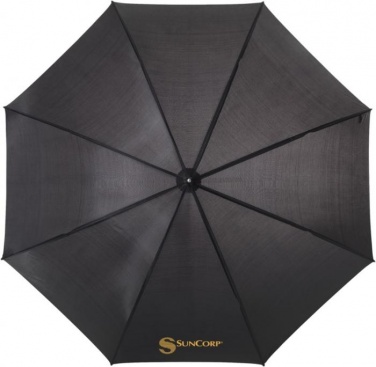 Logo trade mainoslahja ja liikelahja tuotekuva: 30" Karl golf sateenvarjo, musta