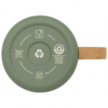 Logotrade liikelahjat kuva: Bjorn 360 ml ruostumattomasta teräksestä valmistettu muki, vihreä