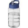 H2O Active® Bop 500 ml -urheilujuomapullo kaatonokkakannella, Läpinäkyvä / sininen