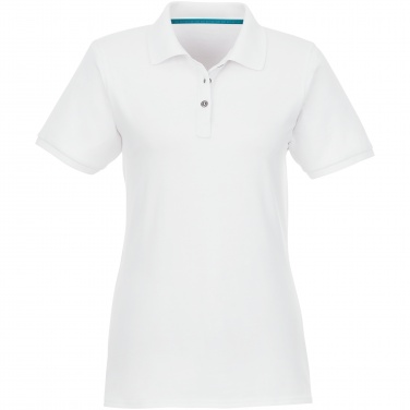 Logotrade mainoslahja ja liikelahja kuva: Beryl short sleeve women's organic recycled polo