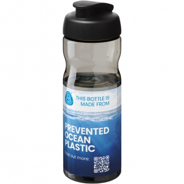 Logo trade liikelahjat mainoslahjat kuva: H2O Active® Eco Base 650 ml -urheilujuomapullo läppäkannella