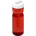 H2O Active® Eco Base 650 ml -urheilujuomapullo läppäkannella, Punainen / Valkoinen