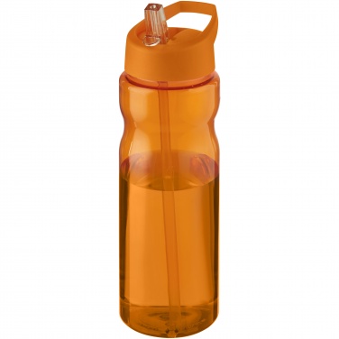 Logo trade liikelahjat mainoslahjat kuva: H2O Active® Eco Base 650 ml -urheilujuomapullo kaatonokkakannella