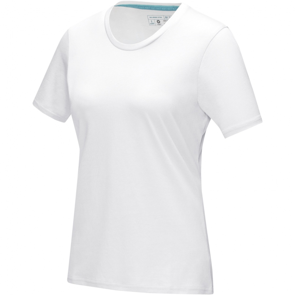 Logotrade liikelahja tuotekuva: Azurite short sleeve women’s organic t-shirt