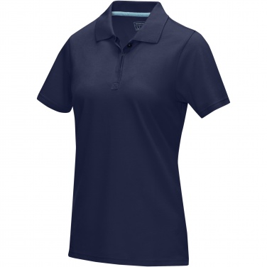 Logotrade mainoslahjat kuva: Graphite short sleeve women’s organic polo