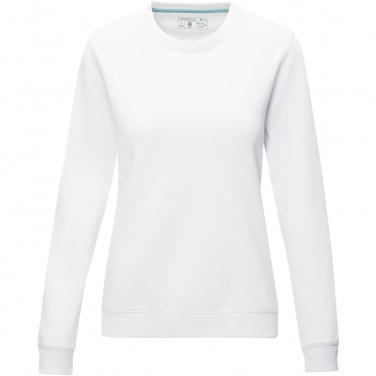 Logotrade mainoslahjat kuva: Jasper women’s organic recycled crewneck sweater