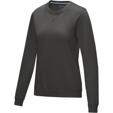 Logotrade mainostuotet kuva: Jasper women’s organic recycled crewneck sweater