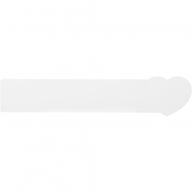 Logotrade mainoslahjat kuva: Tait 15 cm Sydämenmuotoinen kierrätysmuovinen viivain