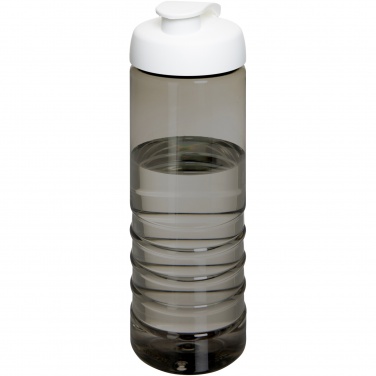 Logotrade mainoslahja ja liikelahja kuva: H2O Active® Eco Treble 750 ml:n juomapullo flip lid -kannella