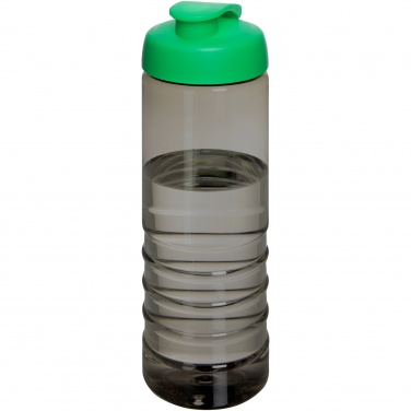 Logotrade mainoslahja tuotekuva: H2O Active® Eco Treble 750 ml:n juomapullo flip lid -kannella