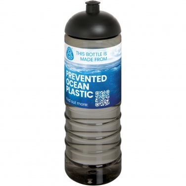 Logotrade liikelahja tuotekuva: H2O Active® Eco Treble 750 ml:n urheilujuomapullo kupukannella 