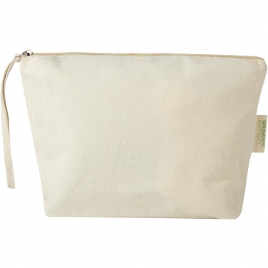 Logotrade mainostuote tuotekuva: Orissa 180 g/m² organic large accessory pouch 3L