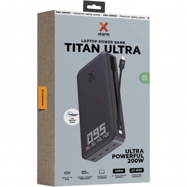 Logo trade liikelahja mainoslahja tuotekuva: Xtorm XB403 Titan Ultra 27 000 mAh 200 W:n kannettavan tietokoneen varavirtalähde