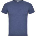 Fox lyhythihainen t-paita miehille, Heather Denim Blue