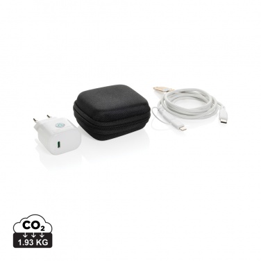 Logo trade mainostuotet tuotekuva: Boost RCS kierrätetty PET 20W USB-C 2 kpl lataussetti