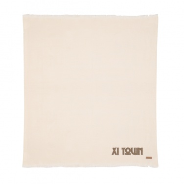 Logotrade mainostuote tuotekuva: Ukiyo Aware™  Polylana® kudottu viltti 130x150cm