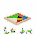 Tangram-palapeli puusta, Puu