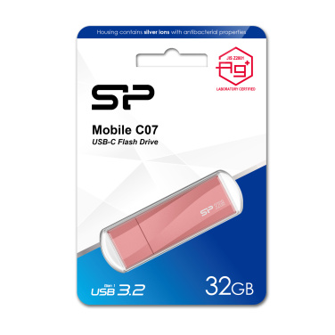 Logotrade mainoslahjat kuva: PENDRIVE SILICON POWER MOBILE - C07 3.2 32GB