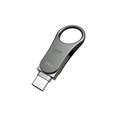 Logotrade liikelahja tuotekuva: Pendrive Silicon Power Type-C Mobile C80 3.2 OTG:lle