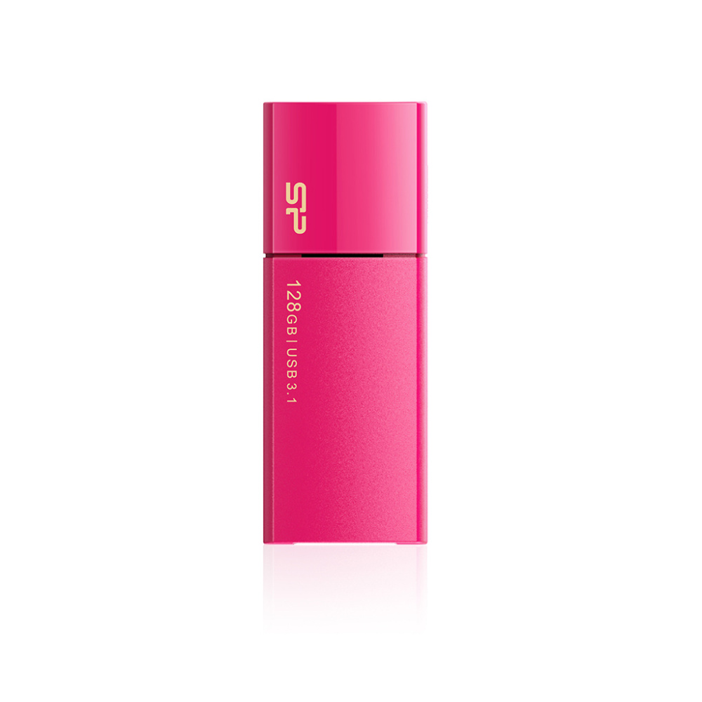 Logotrade mainoslahja tuotekuva: Pendrive Silicon Power 3.0 Blaze B05, pinkki