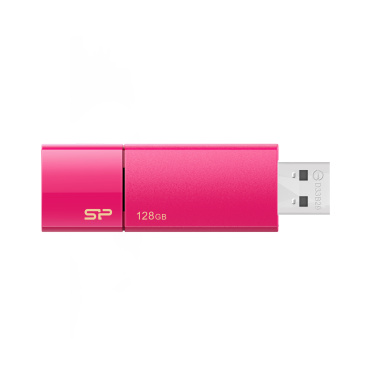 Logotrade liikelahjat kuva: Pendrive Silicon Power 3.0 Blaze B05, pinkki