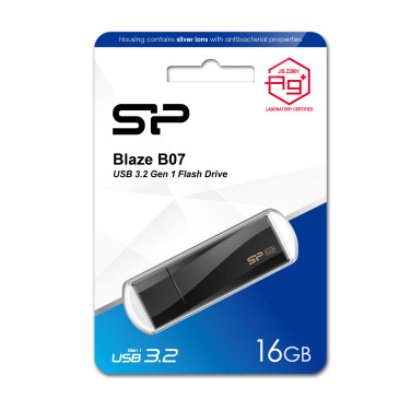 Logo trade liikelahjat mainoslahjat kuva: PENDRIVE SILICON POWER BLAZE - B07 3.2 16GB