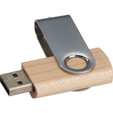 Logotrade liikelahjat mainoslahjat tuotekuva: USB-tikku 4GB LESSINES