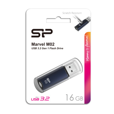 Logotrade liikelahja mainoslahja kuva: Pendrive Silicon Power Marvel - M02 3.2 16GB