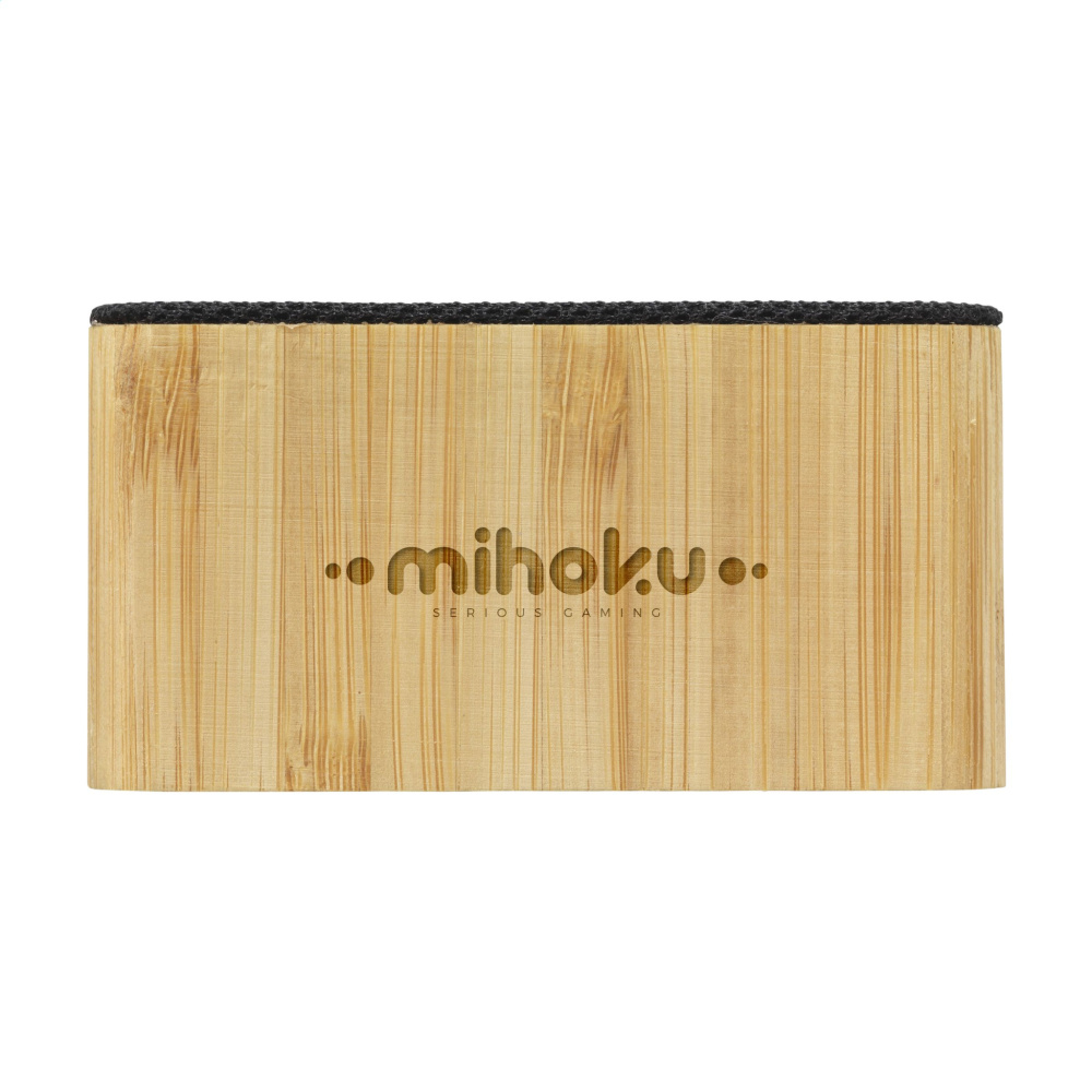 Logotrade mainoslahjat kuva: Sonido 5W Bamboo langaton kaiutin