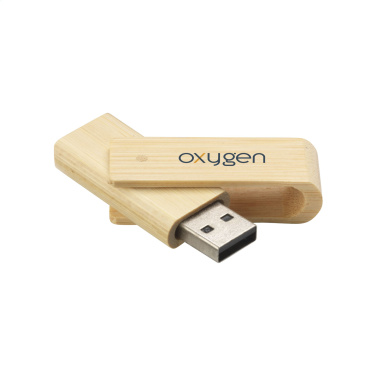 Logotrade mainoslahjat ja liikelahjat tuotekuva: USB Waya Bamboo 8GB