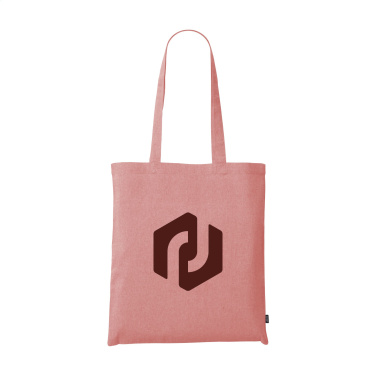 Logo trade mainoslahjat tuotekuva: GRS kierrätetty puuvilla Shopper (180 g/m²) pussi