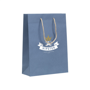 Logotrade mainoslahjat kuva: Leaf It Bag kierrätetty farkkukuiduilla (180 g/m²) M